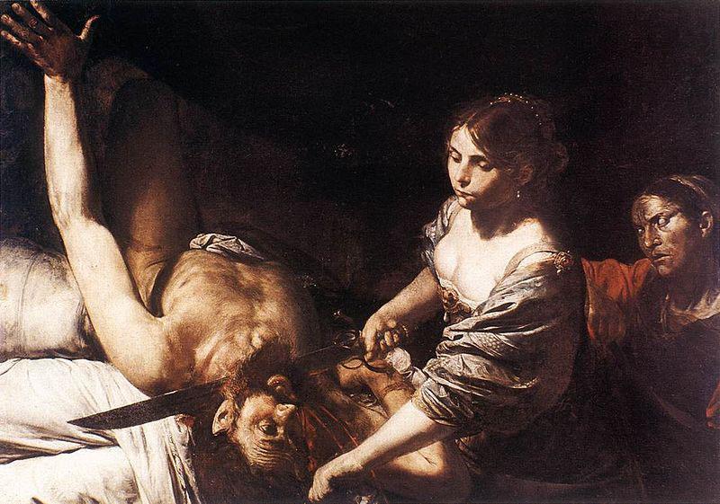 VALENTIN DE BOULOGNE Judith and Holofernes oil painting picture